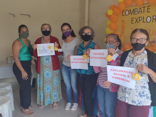 Casa 60+ Itinerante encerra atividades da Semana de Combate ao Abuso e à Exploração Sexual de Crianç