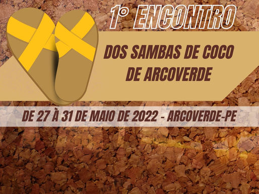 1.º Encontro dos Sambas de Coco de Arcoverde começa nesta sexta-feira