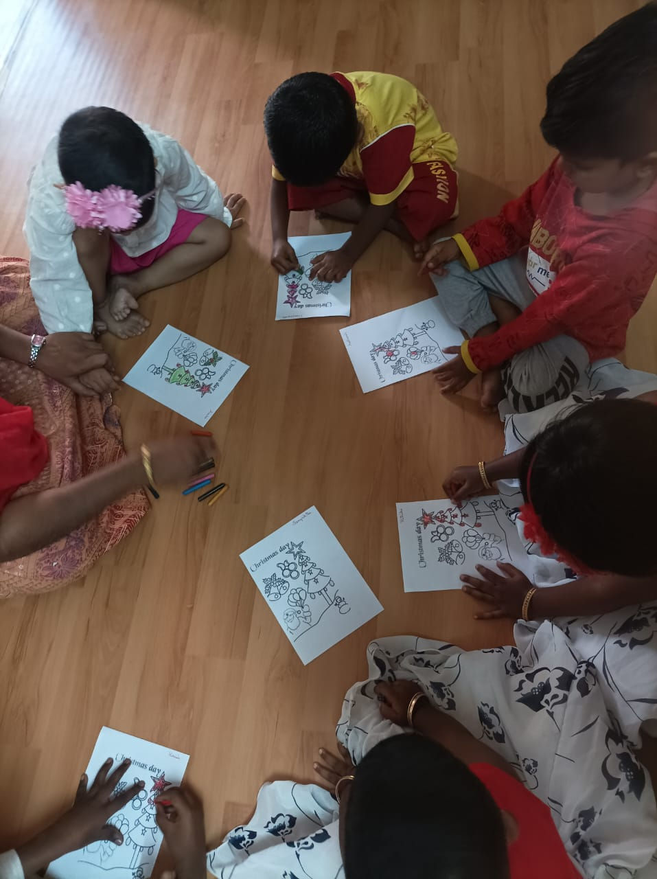 Coloring activity