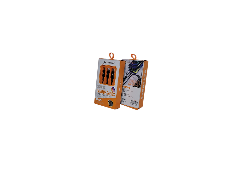 Miniatura: CABO DE DADOS 3 IN 1 PEI-J33