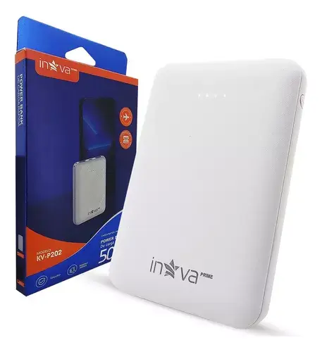 Carregador Portátil Power Bank Turbo 5000mah 2 Saídas Usb
