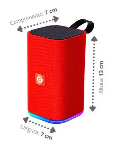 Miniatura: Caixa De Som Com Led  Soundbox LED Bluetooth