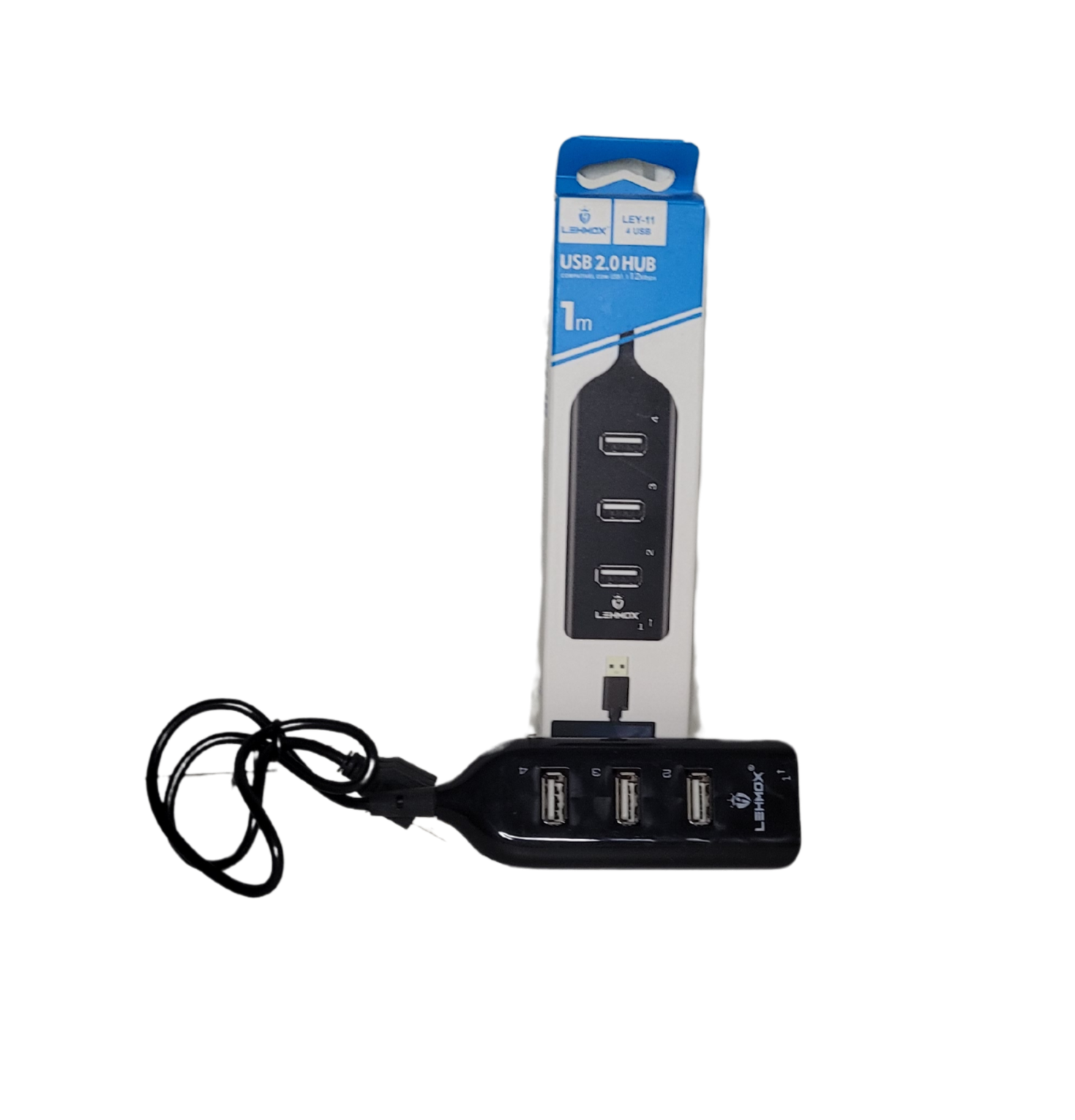 Hub Extensor Usb 2.0 Com 4 Portas Usb
