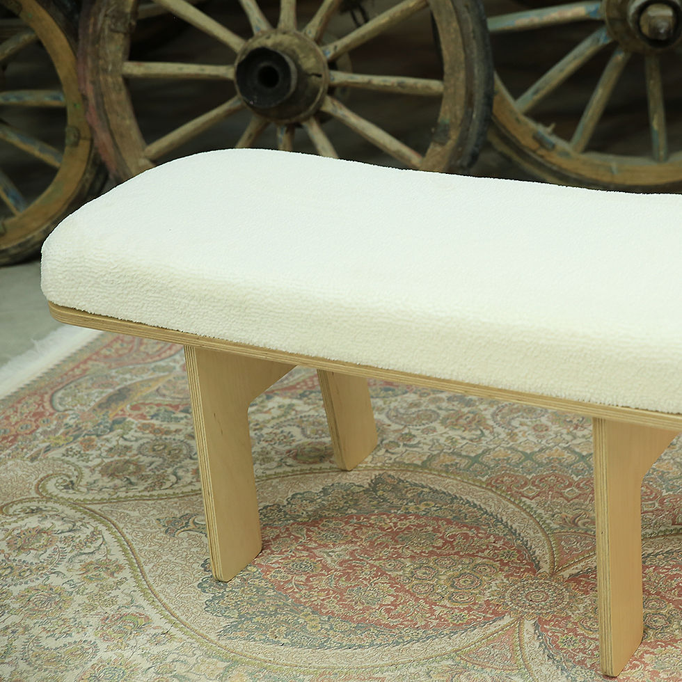 Küçük resim: Modern Geçirmeli Bench – Şeffaf Gövde