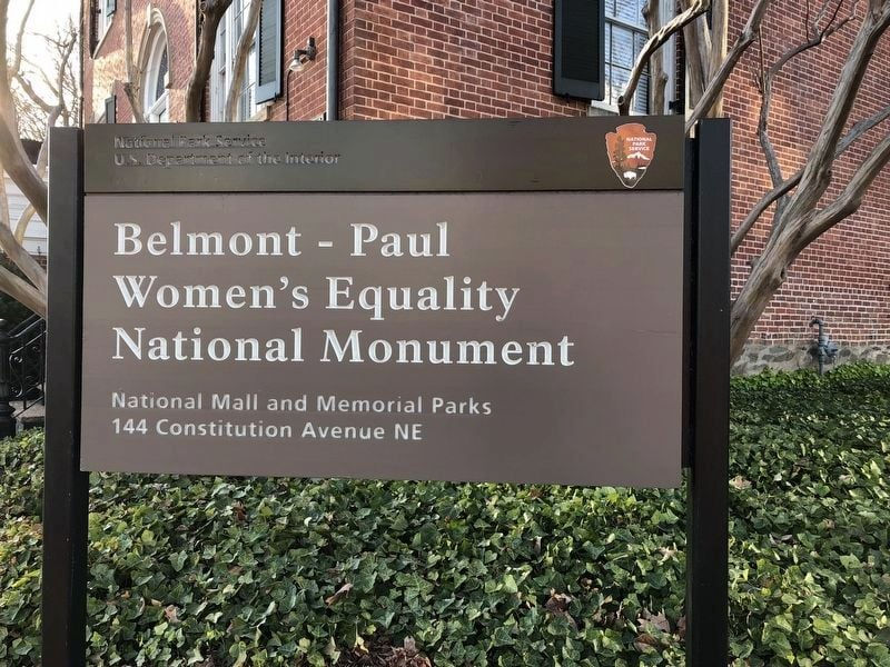 Belmont-Paul Women's Equality National Monument group site visit & tour