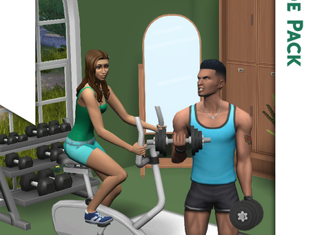 [Sims 4] Let's Get Fit Fanmade Modpack (31-07-2022)