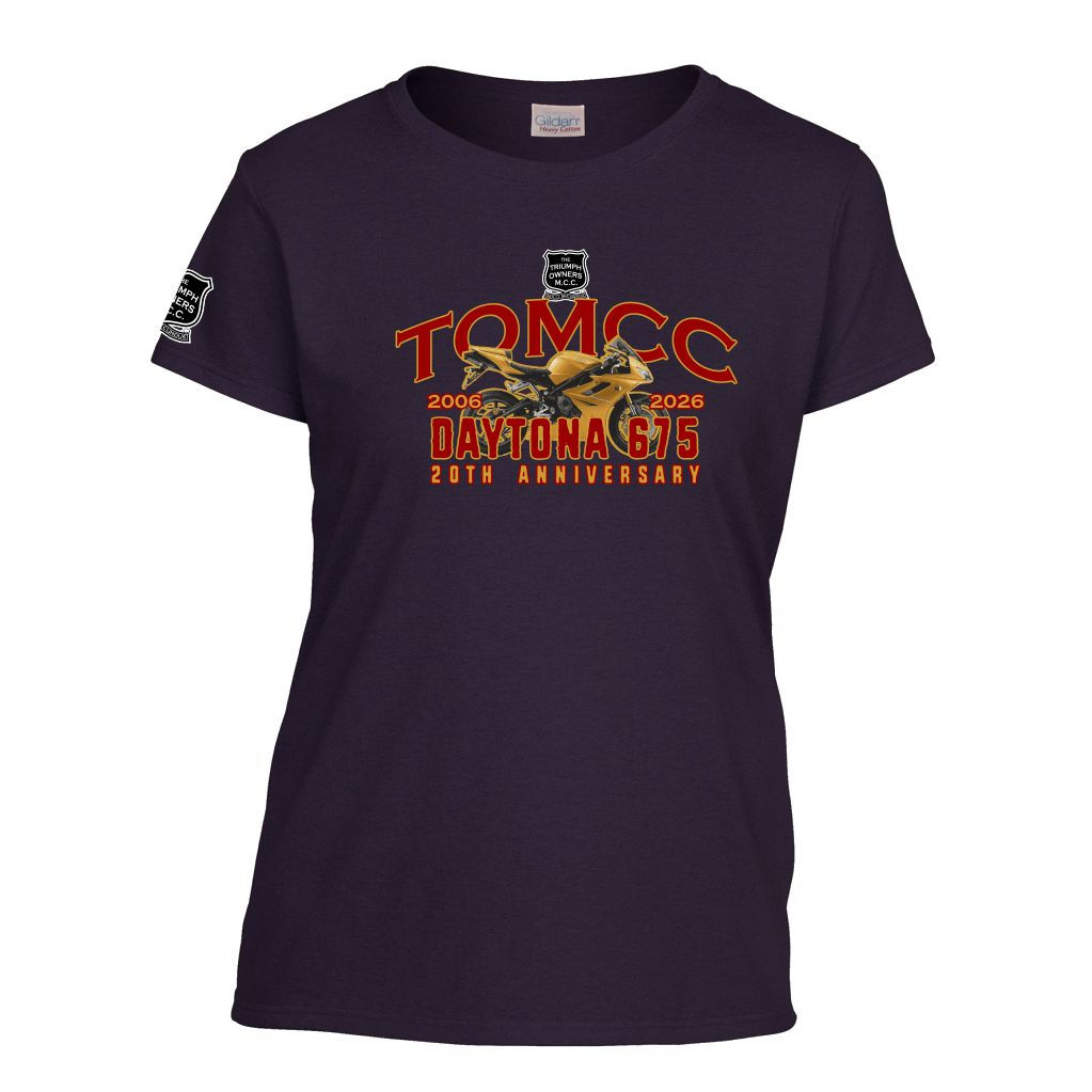 TOMCC Daytona 675 20th Lady Fit T-shirt. £17 + P&P