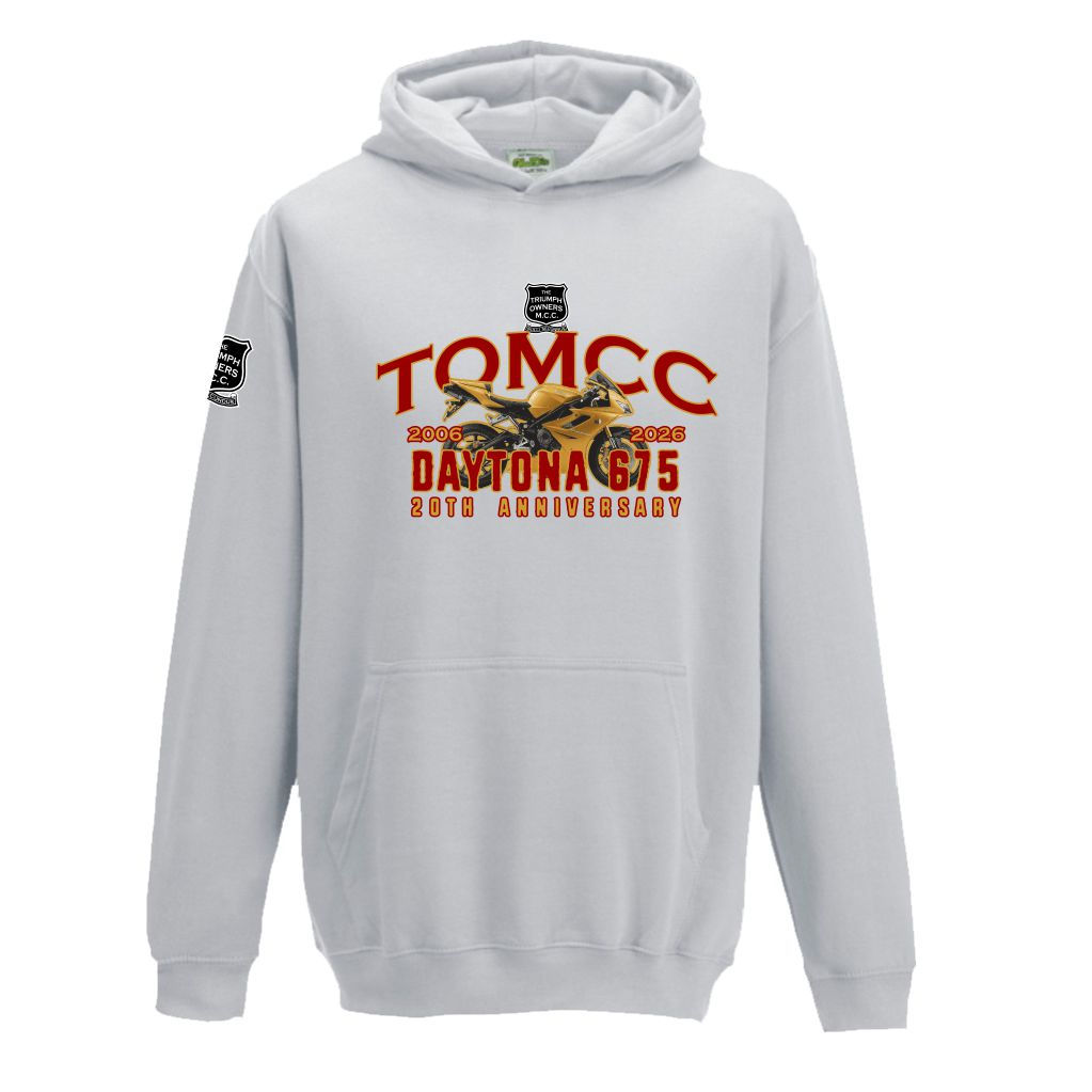 TOMCC Daytona 675 20th Hoodie. £28 + P&P
