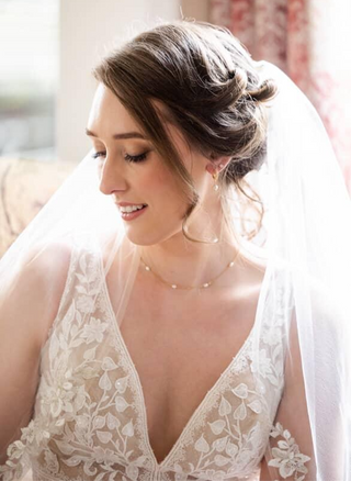 Bride's bridal makeup by BeebeautyCosmetics