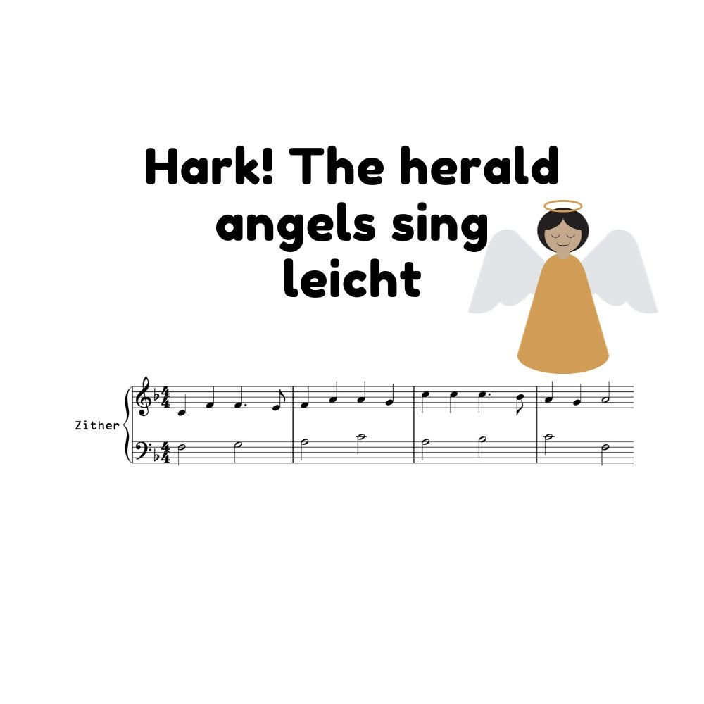 Hark! The herald angels sing (leicht)