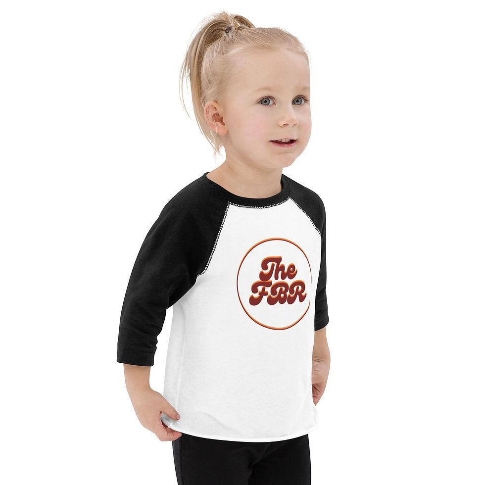 Thumbnail: Toddler baseball shirt - FBR Logo