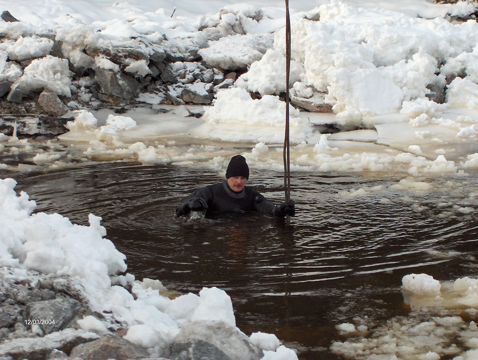 Pakua Shipi - Prise d'eau en rivière