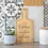 Thumbnail: Count Memories, Not Calories Bamboo Serving Board