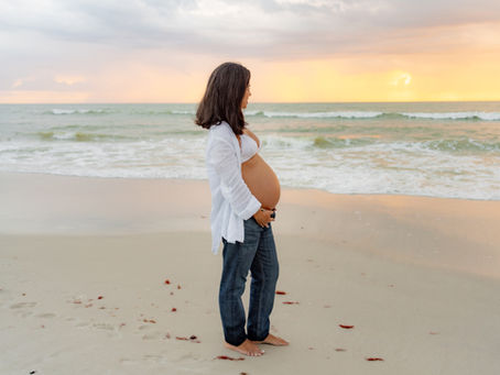 Naples Beach Maternity Session
