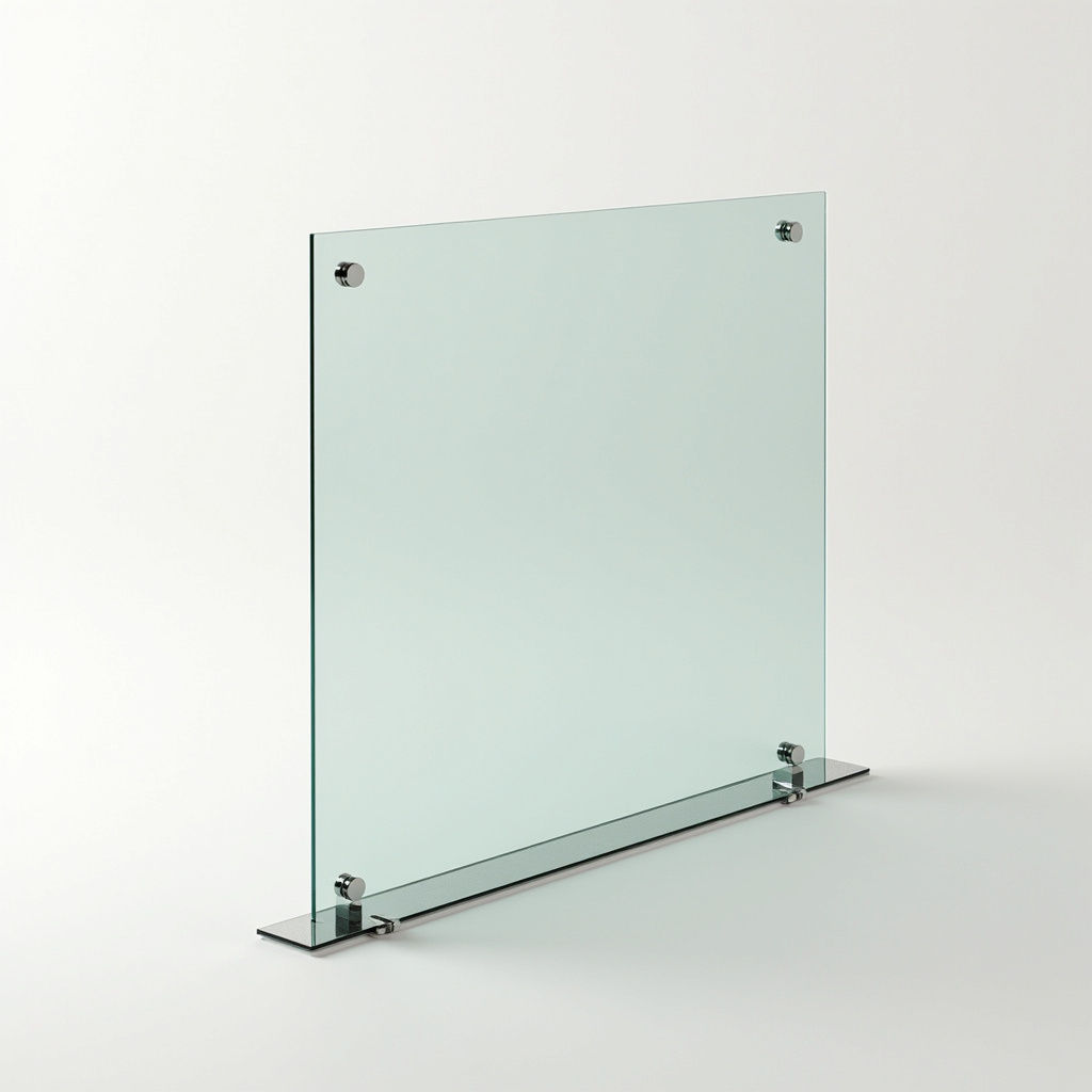 Modern Glaspaneel Hekwerk