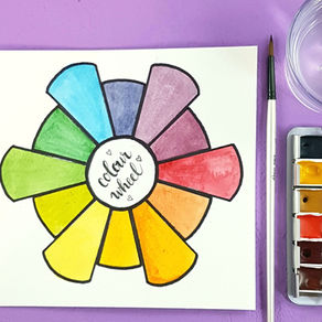 Let's Paint a Colour Wheel!