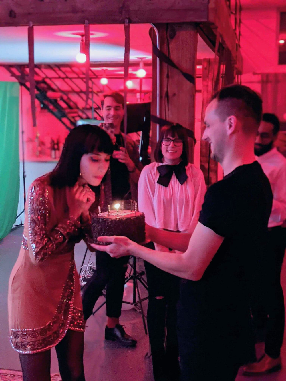 Back when we could blow out birthday candles.