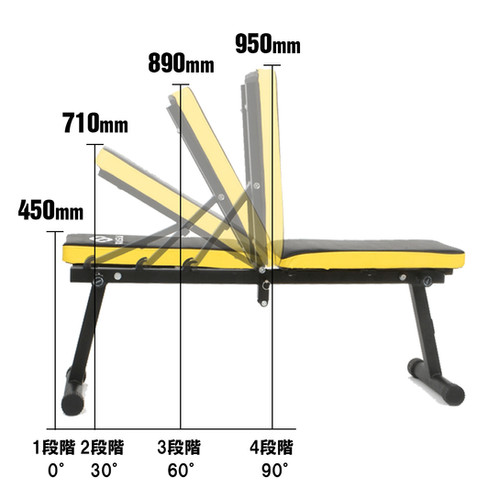 WASAI MK600b トレーニング ベンチ WASAI トレーニングベンチ MK600B インクラインベンチ Amazon.co