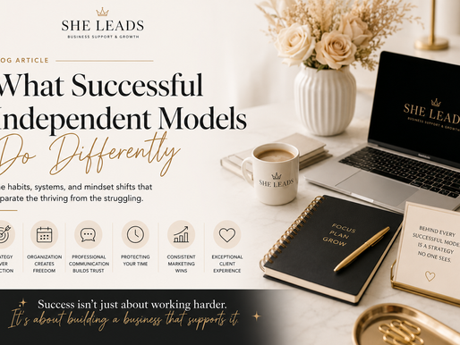 What Successful Independent Models Do Differently