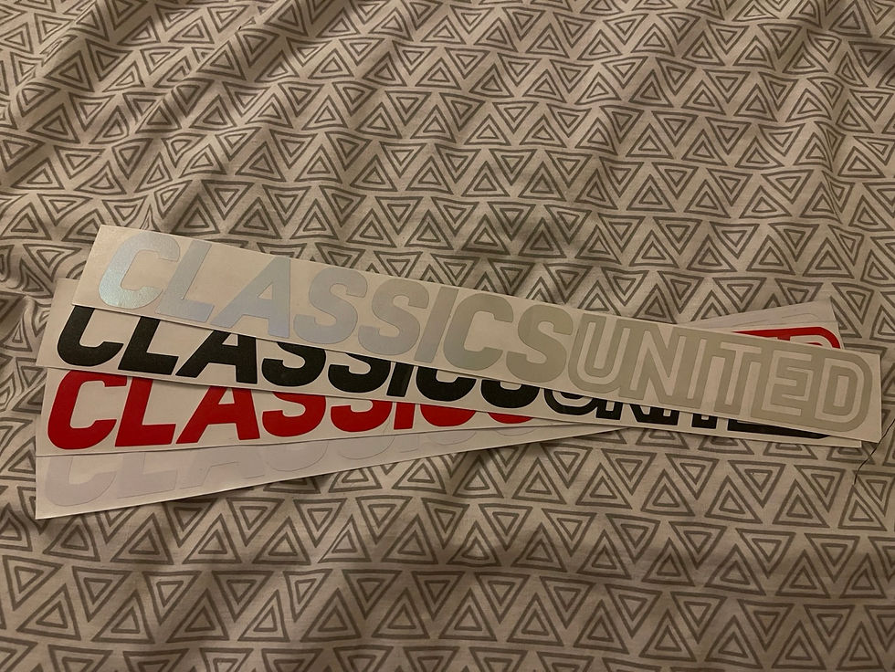 Thumbnail: Motorsport Banner Sticker Large