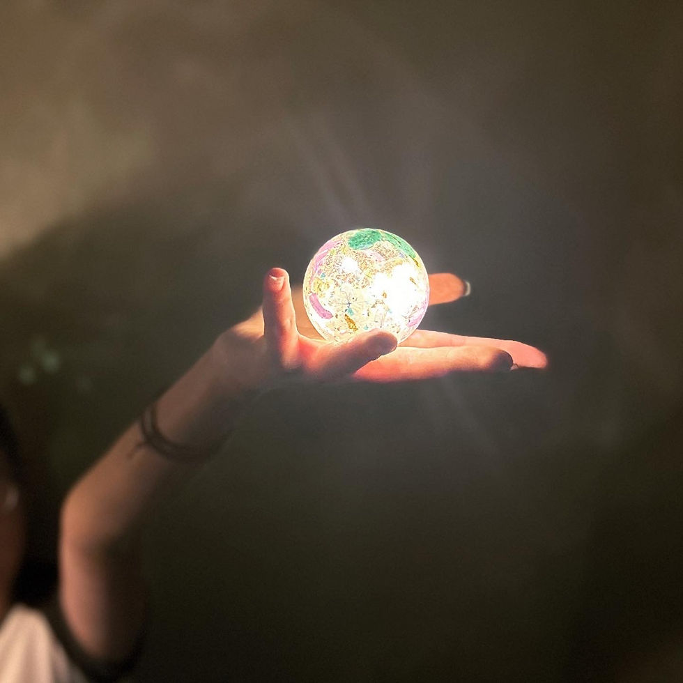 縮圖：水晶滴膠月亮燈工作坊