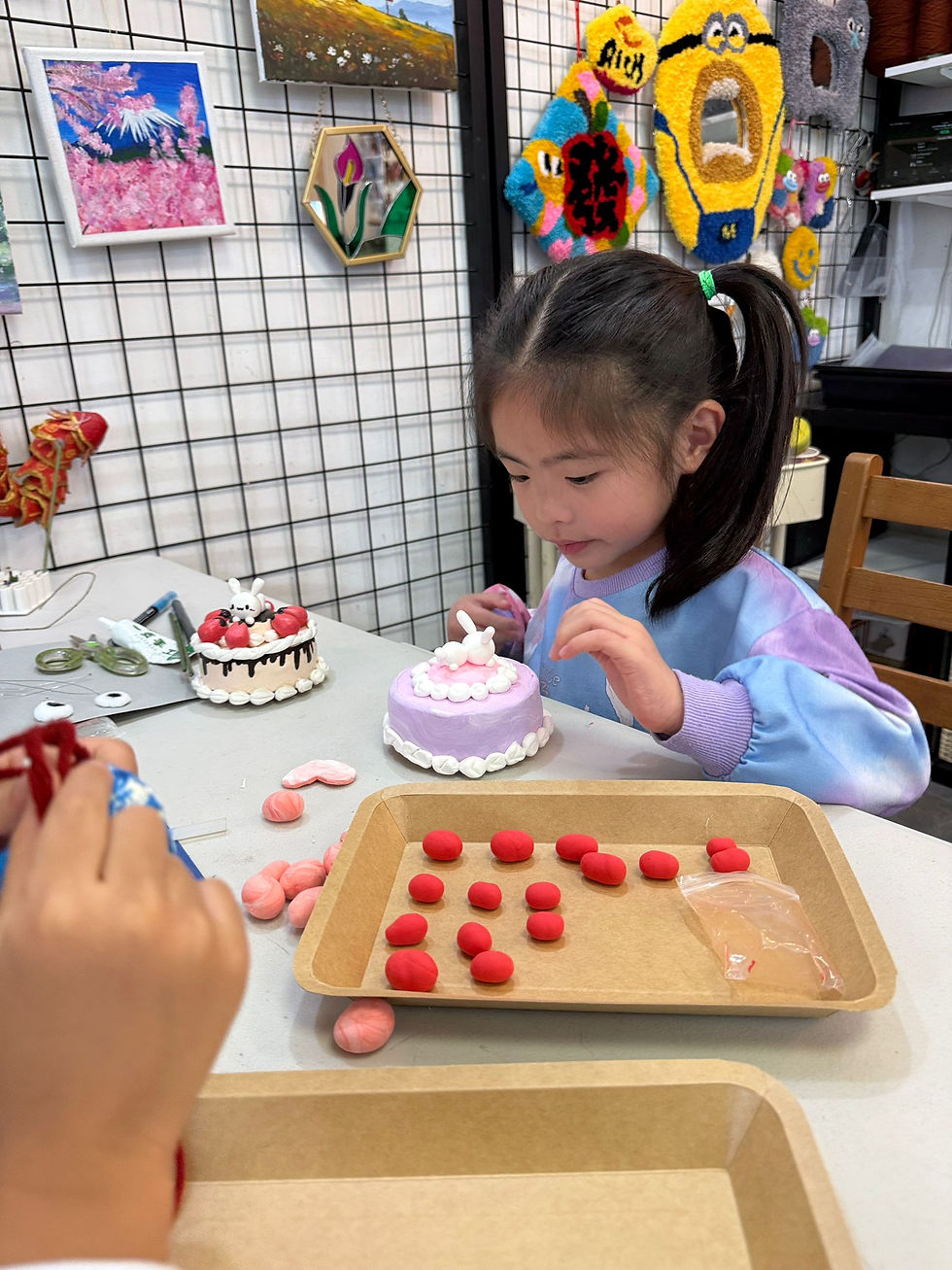 縮圖：輕黏土卡通生日蛋糕音樂盒工作坊