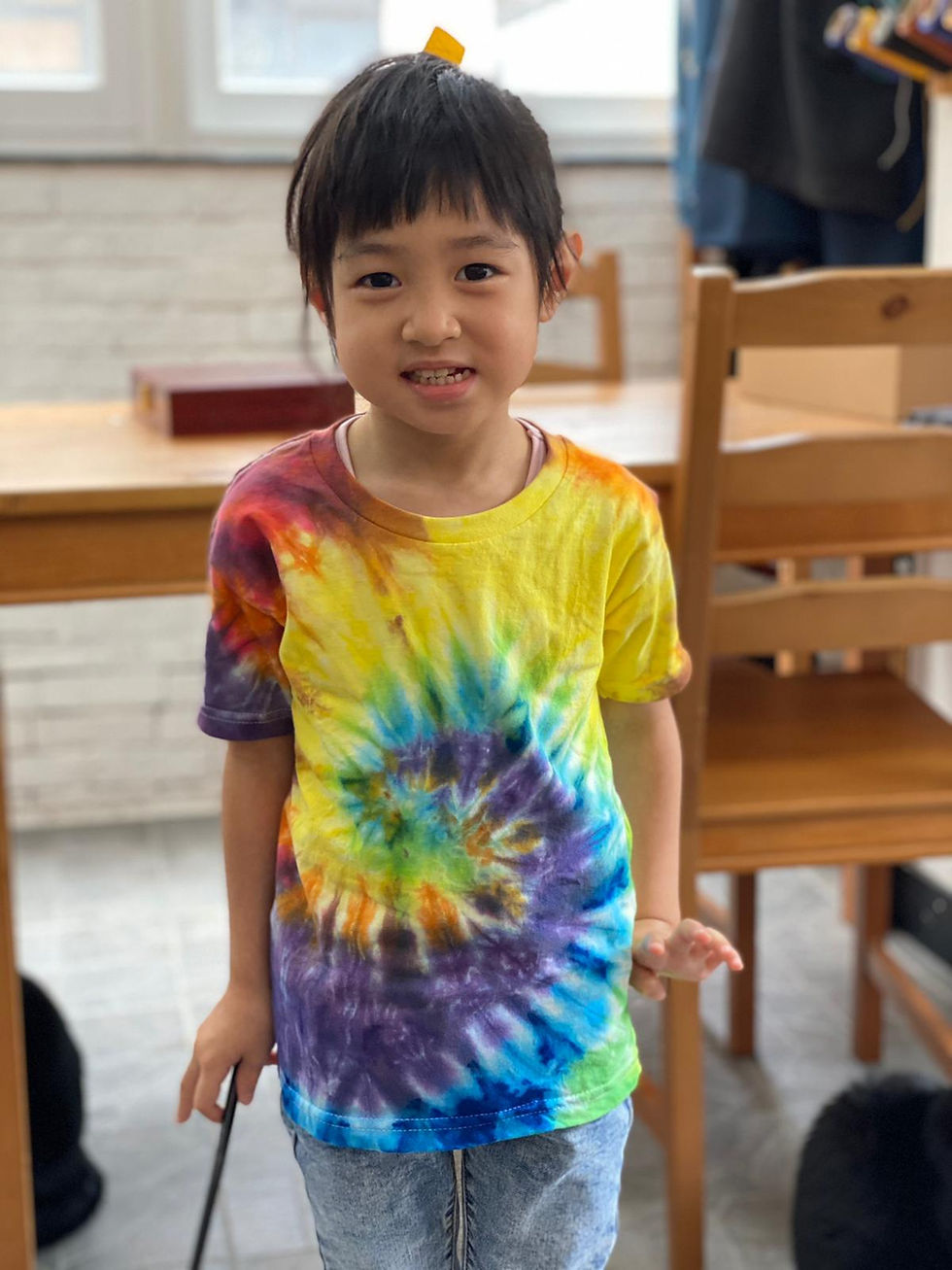 縮圖：紮染T-shirt親子工作坊