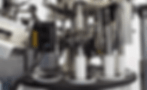 Tube filling machine in motion