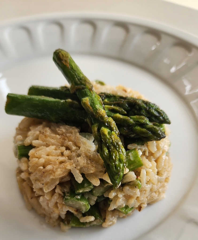 Arroz Cremoso Com Aspargos