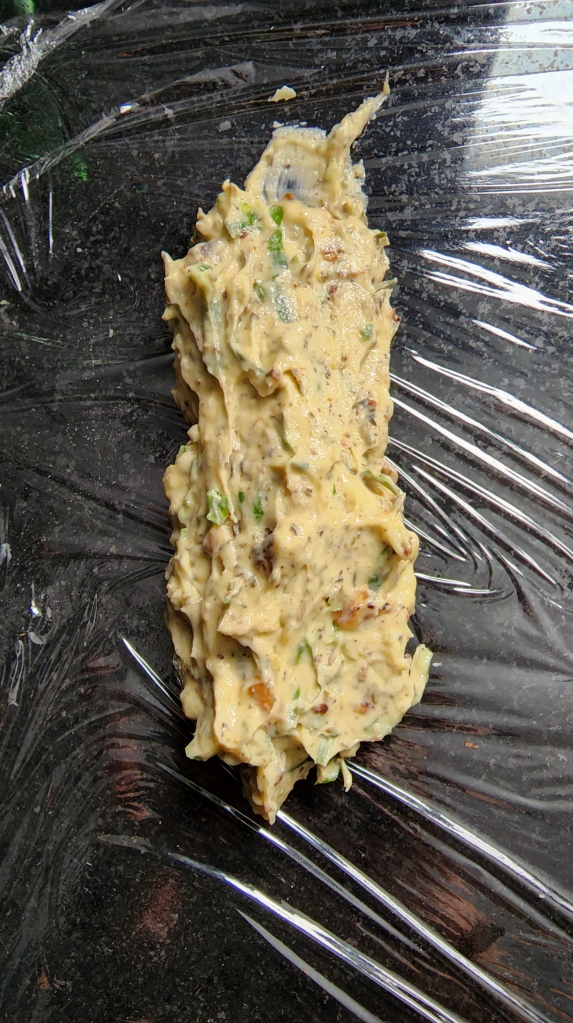 Manteiga temperada com Alho e Ervas