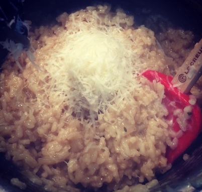 Risoto de Camarões com Perfume de Limão Siciliano