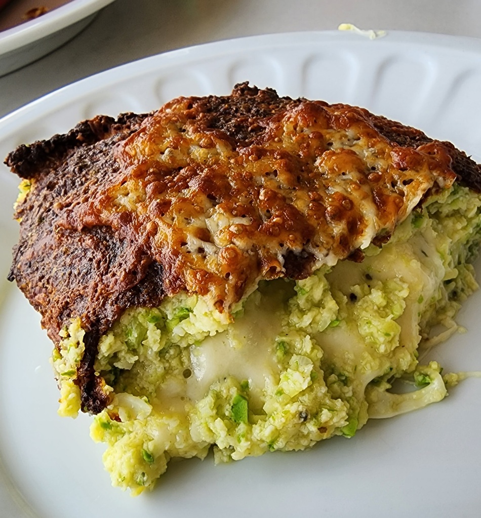 Torta de Abobrinha na Aairfryer