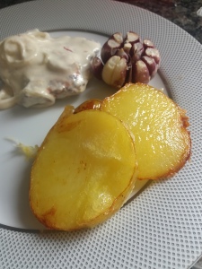 Batatas Coradas com Curry