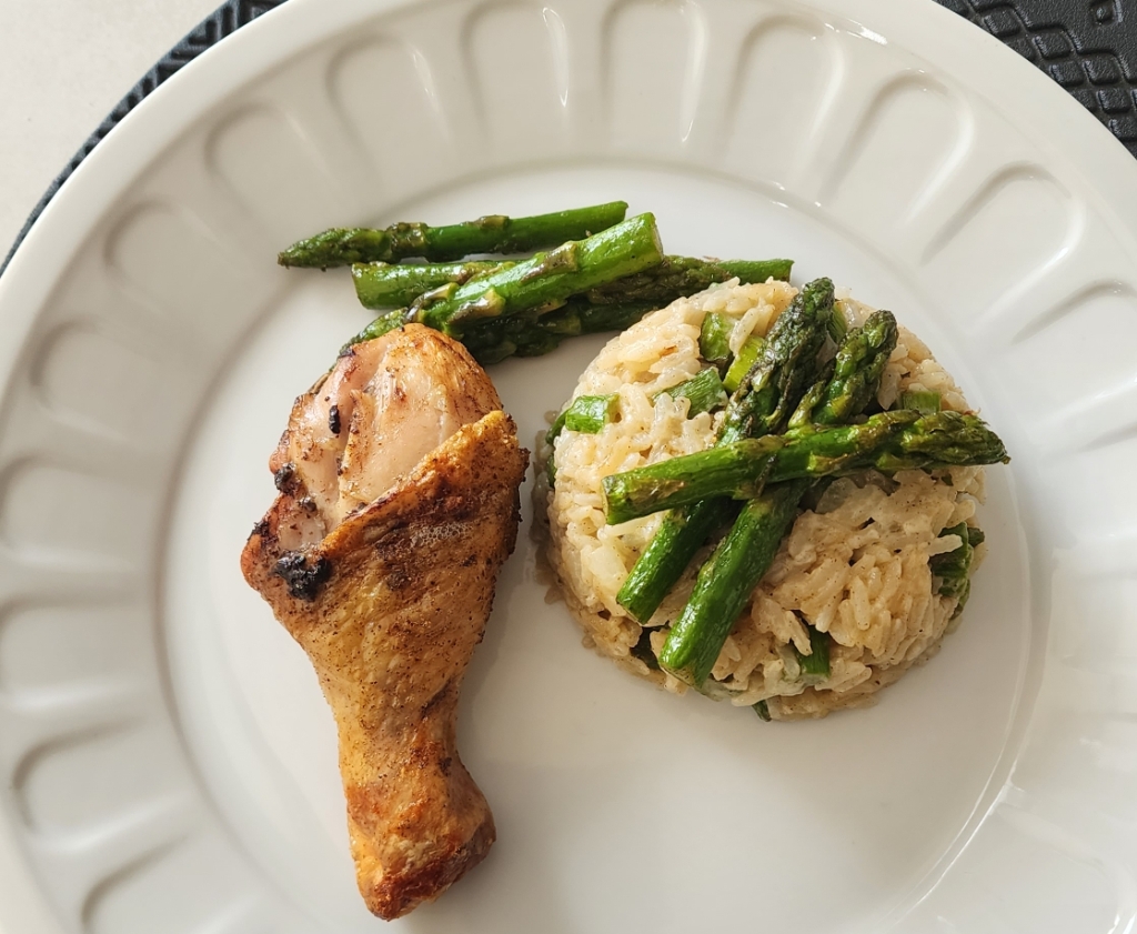 Arroz Cremoso Com Aspargos