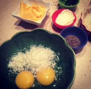 Omelete de Queijos Al Tartufo