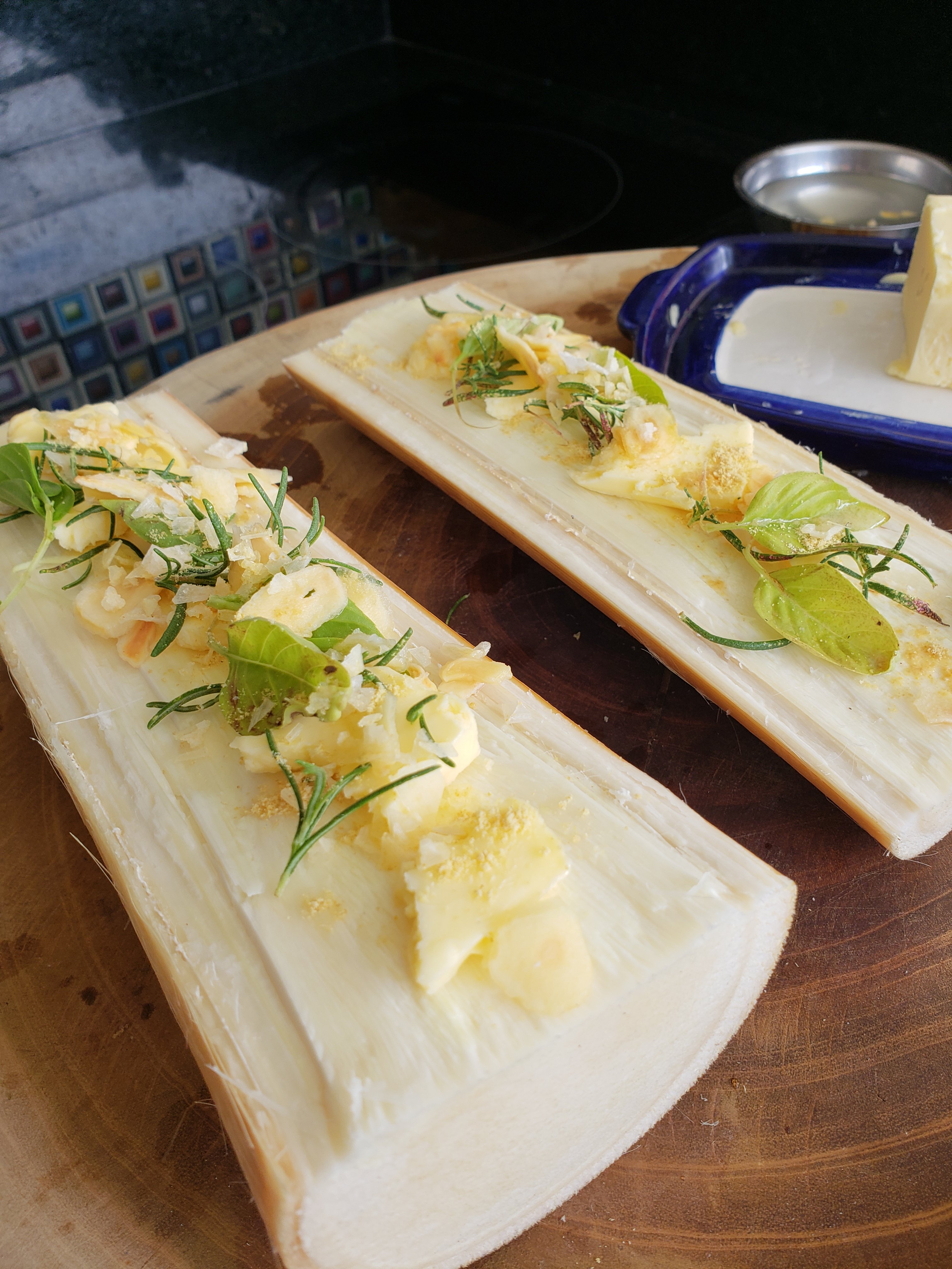 Palmito Pupunha No Forno com Especiarias