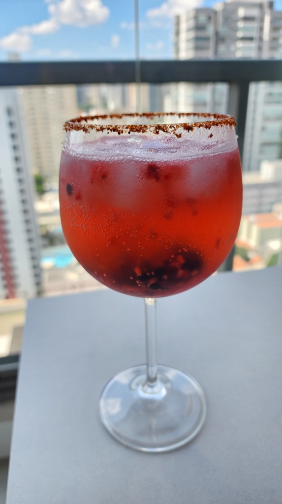 Gin Tônica; Frutas Vermelhas