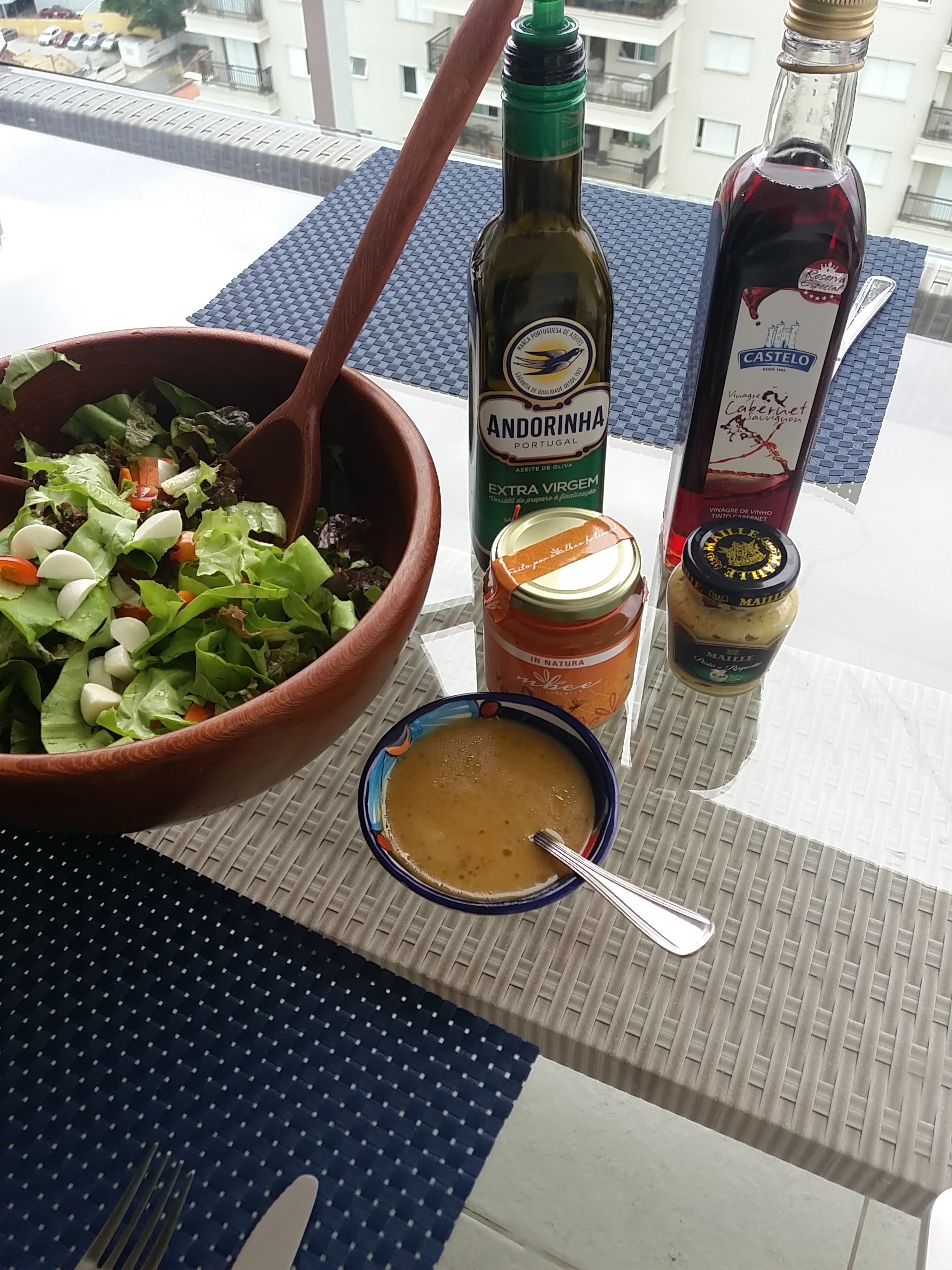 Molho de Salada; Mostarda e Mel Mbee