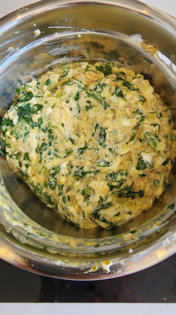 Suflê de Espinafre; Shimeji na Airfryer