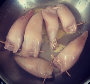 Lula Recheada; Camarões e Amendoas