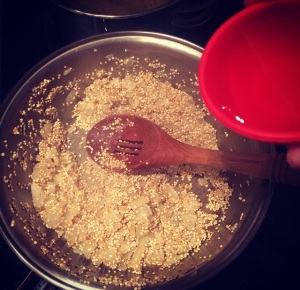 Quinoa Gratinada no Perfume de Limão Siciliano