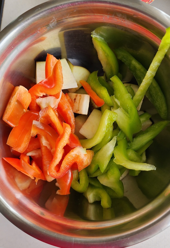 Caponata na Airfryer