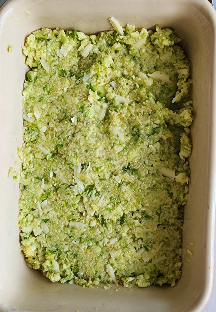 Torta de Abobrinha na Aairfryer