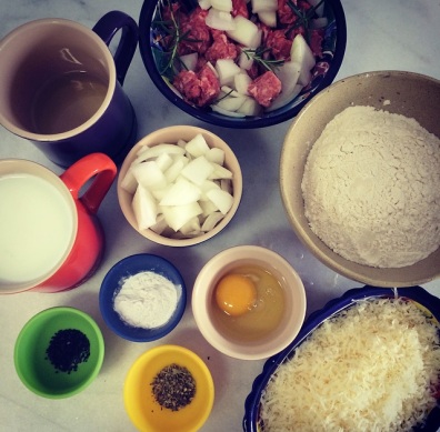 Torta de Lingüiça (no liqüidificador)