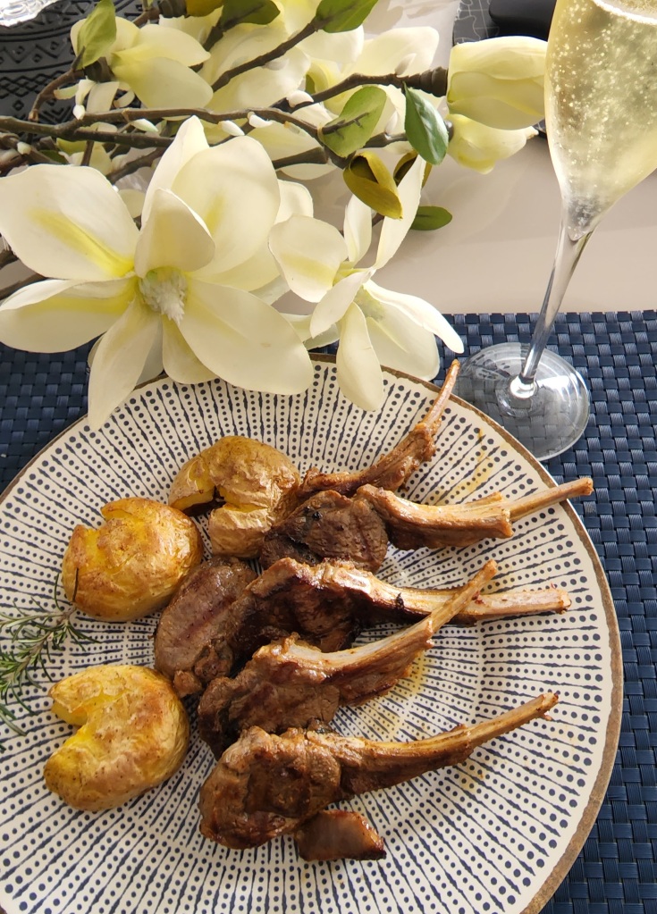 Carré de Cordeiro na Frigideira