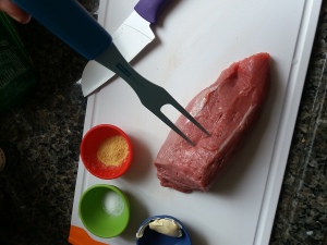 Rosbife com Batatas e Cream Cheese