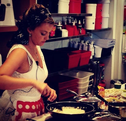 Workshop Heleninha´s Kitchen na Arpège; Risoto Alla Milanesi