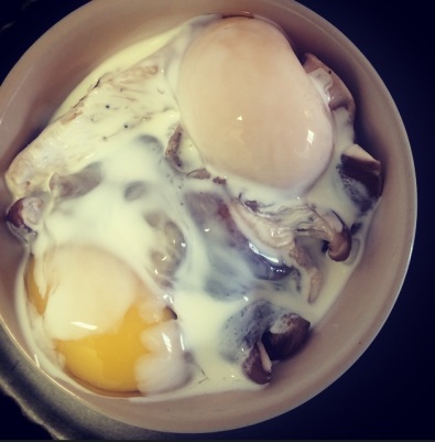 Cocote de Funghi com Aspargos Frescos