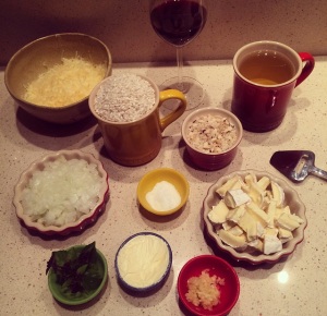 Risoto de Brie e Castanhas