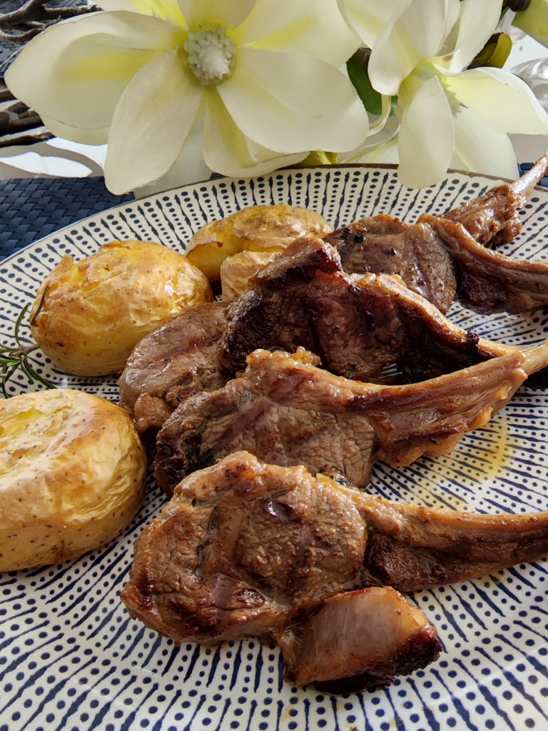 Carré de Cordeiro na Frigideira